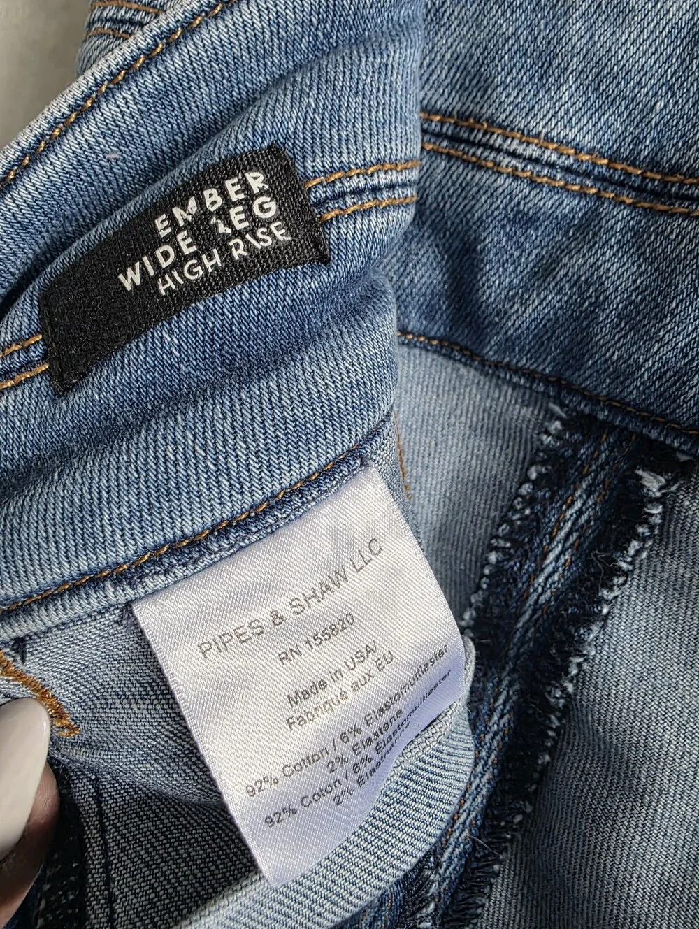 Veronica Beard Ember Wide Leg High Rise Medium Wash Flare Jeans 27/4 - Picture 10 of 14